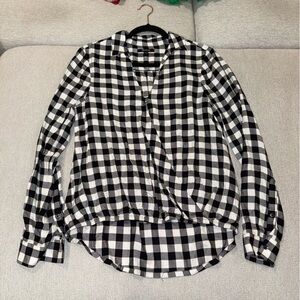 Madewell Monochrome Plaid Shirt
